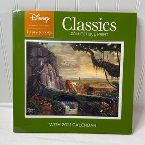 Disney Dreams Thomas Kinkade The Lion King Print, Portfolio & Calendar 2021